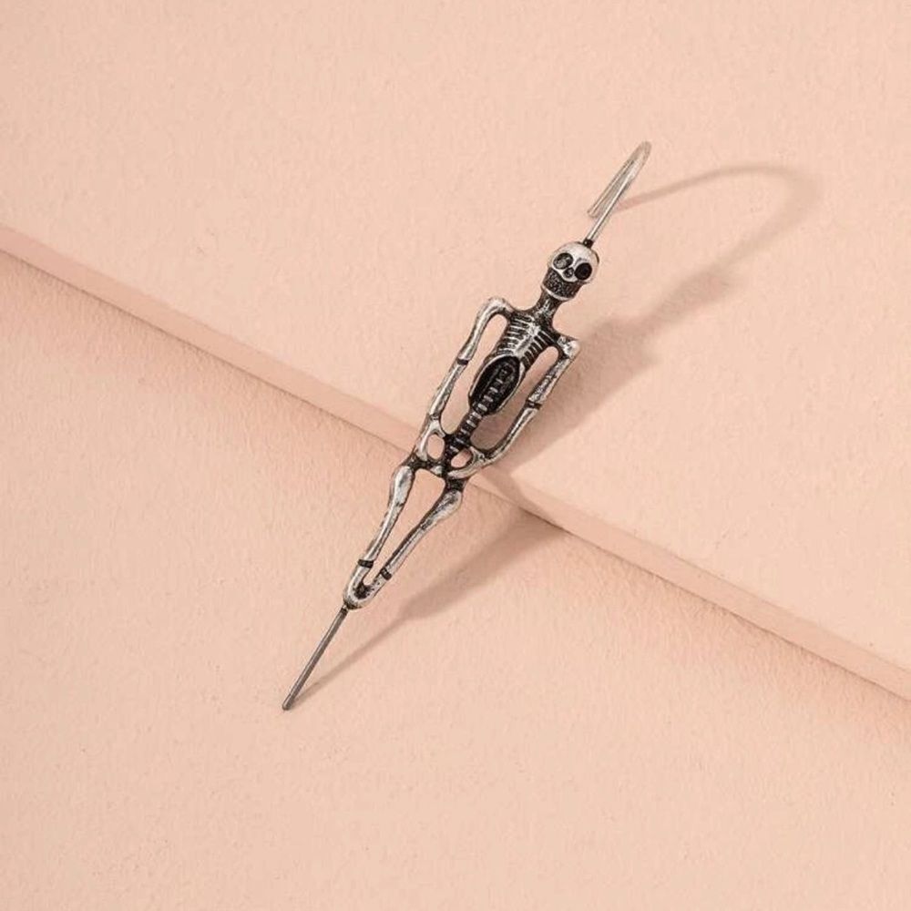 Skeleton Ear Pin - Picture 2 of 3